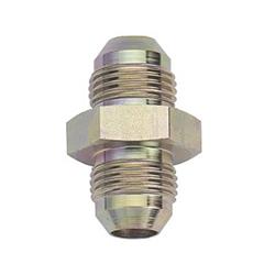 Fitting, Coupler, Union, AN to AN, Straight, Steel, Zinc, -8 AN, -8 AN, Each