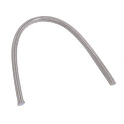 AN Hose, 6000 Series, PTFE Lined, Braided Stainless Steel, -4 AN, 6 ft. Length, Each