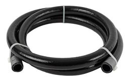 AN Hose, 6000 Series, PTFE Lined, Braided Stainless Steel, -12 AN, 6 ft. Length, Black Cover, Each