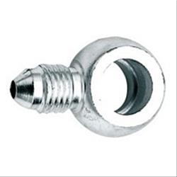 Fitting, Brake Adapter, Steel, Zinc Finish, 14mm Banjo Adapter, -3 AN Male Threads, Each
