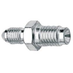 Fitting, Brake, Male -3 AN to Male 3/8-24 in. Inverted Flare, Steel, Zinc Plated, Each