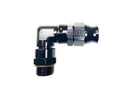 10AN 90 Degree Real Street Hose End x 8AN male ORB (3/4-16)