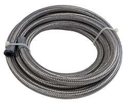 Hose, Series 3000, Braided Stainless Steel, -6 AN, 10 ft. Length, Each