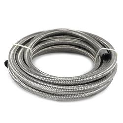 Hose, Series 3000, Braided Stainless Steel, -6 AN, 15 ft. Length, Each