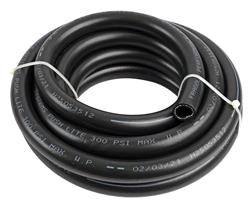 Hose, Series 8300, Push-Lok, Hi-Temp, Synthetic Rubber, Black, -8 AN, 15 ft. Length, Each