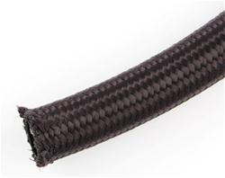 Hose, Premium, Braided Nylon, Black, -8 AN, 3.0 ft. Length, Each