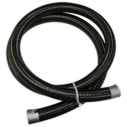 Hose, Premium, Race, -16 AN Size, Synthetic Rubber, Braided Nylon Outer, Black, 350 psi, 6 ft. Length, Each