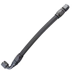 Hose, Premium, Race, -4 AN Size, Synthetic Rubber, Braided Nylon Outer, Black, 500 psi, 10 ft. Length, Each