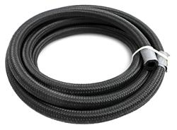 Hose, Premium, Braided Nylon, Black, -6 AN, 10 ft. Length, Each