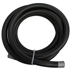 Hose, Premium, Braided Nylon, Black, -12 AN, 10.0 ft. Length, Each