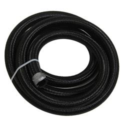 Hose, Premium, Braided Nylon, Black, -16 AN, 10 ft. Length, Each