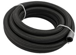 Hose, Premium, Race, -8 AN Size, Synthetic Rubber, Braided Nylon Outer, Black, 500 psi, 15 ft. Length, Each