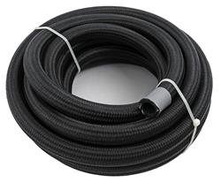 Hose, Premium, Braided Nylon, Black, -10 AN, 20 ft. Length, Each