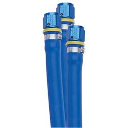 Hose, Series 8600, Parker Push-Lok, Synthetic Rubber, Blue, -6 AN, 10 ft. Length, Each