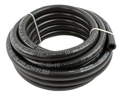 Hose, Push-Lok, Black, Synthetic Rubber, -6 AN, 20 ft. Length, Each