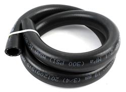 Hose, Parker Push-Lok, Synthetic Rubber, Black, -12 AN, 3 ft. Length, Each