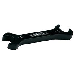 AN Wrench, Double Ended, Aluminum, Black Anodized, -6 AN, Each