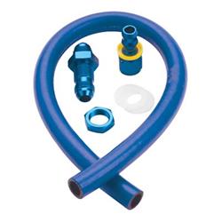 Fuel Cell Pick-Up Kit, Bulkhead Fitting, Nut, Sealing Washers, Hose End, 24 in. Push-Lite Hose, -6 AN, Kit