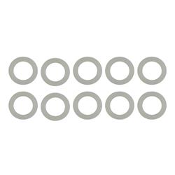 Sealing Washers, -10 AN, Nylon, White, Set of 10