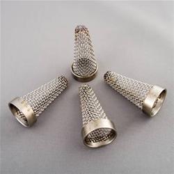 Oil Fitting Screens, Stainless Steel, Set of 4