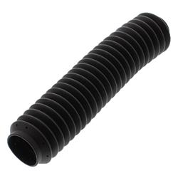 Shock Boots and Bellows, Shaft Boot, 3.25 in. O.D., 14.00 in. Length, Convoluted, Rubber, Black, Each