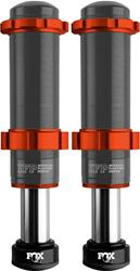 Bump Stop, 2.0 Factory Series, Front, 12.288 in. Extended Length, 10.433 in. Collapsed Length, 1.855 Travel, Aluminum, Black, Jeep, JK Wrangler, Pair