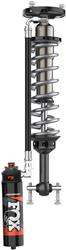 Shock Absorber, Performance Elite Series 2.5 Reservoir Shocks, Front, Adjustable, 2.00 in. Lift, Stock/Bar Pin, Silver/Black, Ford, Pair