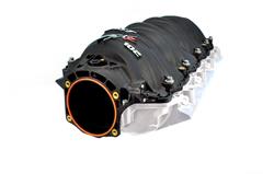 Upper Intake Shell, Plastic, Black, 102mm, Chevy, LS, V8, Each