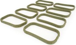 Intake Gaskets, LSXR Replacement, Buna Rubber, Cadillac, Chevy, GMC, Set