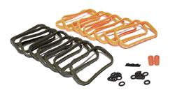 Intake Gaskets, LSXR/LSXRT, Buna Rubber, Chevrolet, Set