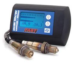 Meter, Air/Fuel Ratio, Rectangular, Digital, Electrical, Dual Sensors, 12 ft. Cables, E85, E98, Methanol, Each