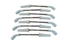 Spark Plug Wires, FireWire, Male/HEI, Gray, Silicone, Spiral Core, GM, Gen V, LT-1, Set