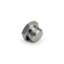 02 Sensor Plug, Stainless Steel, 18mm-1.5 Thread, Each