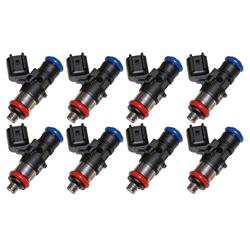 Fuel Injectors, 39 lbs./hr., High Impedance, 12 V, Saturated Circuit, Universal, LS3, LS7, Set of 8