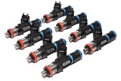 Fuel Injectors, 46 lbs./hr., High Impedance, 12 V, Saturated Circuit, Universal, Set of 8