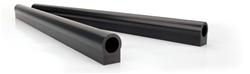 Fuel Rail, Aluminum, Unmachined, Black Anodized, 11/16 in. Inside Diameter, 18 in. Length, Each