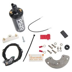 Ignition Control System, Points To XR-I Electronic Ignition, PS20 Coil, Chevy, Single Points, V8, Kit