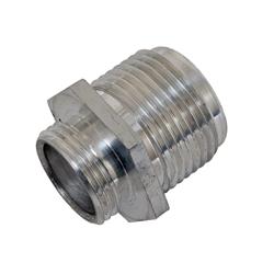 Oil Filter Nipple, Steel, Natural, 1-14 in. Thread, Each