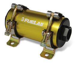 Fuel Pump, Electric, Prodigy, Variable Speed, Brushless, External, Universal, 160 GPH, Gold Anodized, Each