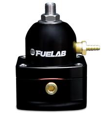 Fuel Pressure Regulator, 515 Series, Inline, Return Style, 1-3 psi, Billet Aluminum, Black Anodized, Each