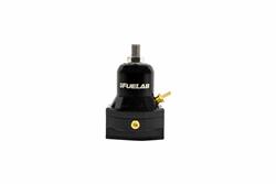 Fuel Pressure Regulator, 565 Series, Inline, Return Style, 25-65 psi, Billet Aluminum, Black Anodized, Each