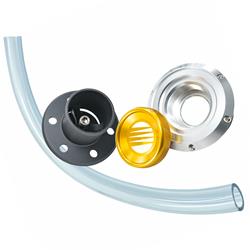 Remote Fuel Filler Kit w/ Cap; Hose Included (3-feet)