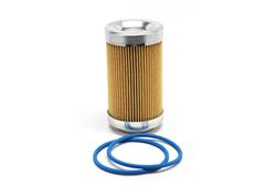 Fuel Filter Element, Paper, 10 Micron, Replacement, 3 in. Long, Each