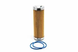 Fuel Filter Element, Paper, 10 Micron, Replacement, 5 in. Long, Each