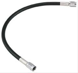 18" BLK W/CHR ENDS SS BRK HOSE