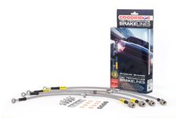 Goodridge 08-14 Subaru Impreza STi w/ Brembo Calipers Stainless Steel Brake Lines Kit