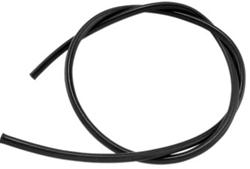 Hose, 600 Series, -3 AN Size, Braided Stainless Steel, Black, 25 ft. Length, Each