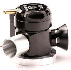 Blow-Off Valve, Deceptor Pro II TMS Motorized, Billet Aluminum, Black Anodized, SR20DET, Nissan, Each