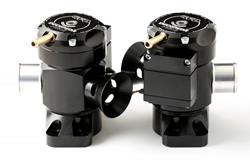 Blow-Off Valve, Deceptor Pro II TMS Motorized, Billet Aluminum, Black Anodized, Kia, Pair