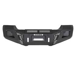 Bumpers, BR11, Front, Fabricated, Steel, Black Textured Powdercoated, GMC, Each
